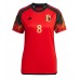België Youri Tielemans #8 Voetbalkleding Thuisshirt Dames WK 2022 Korte Mouwen